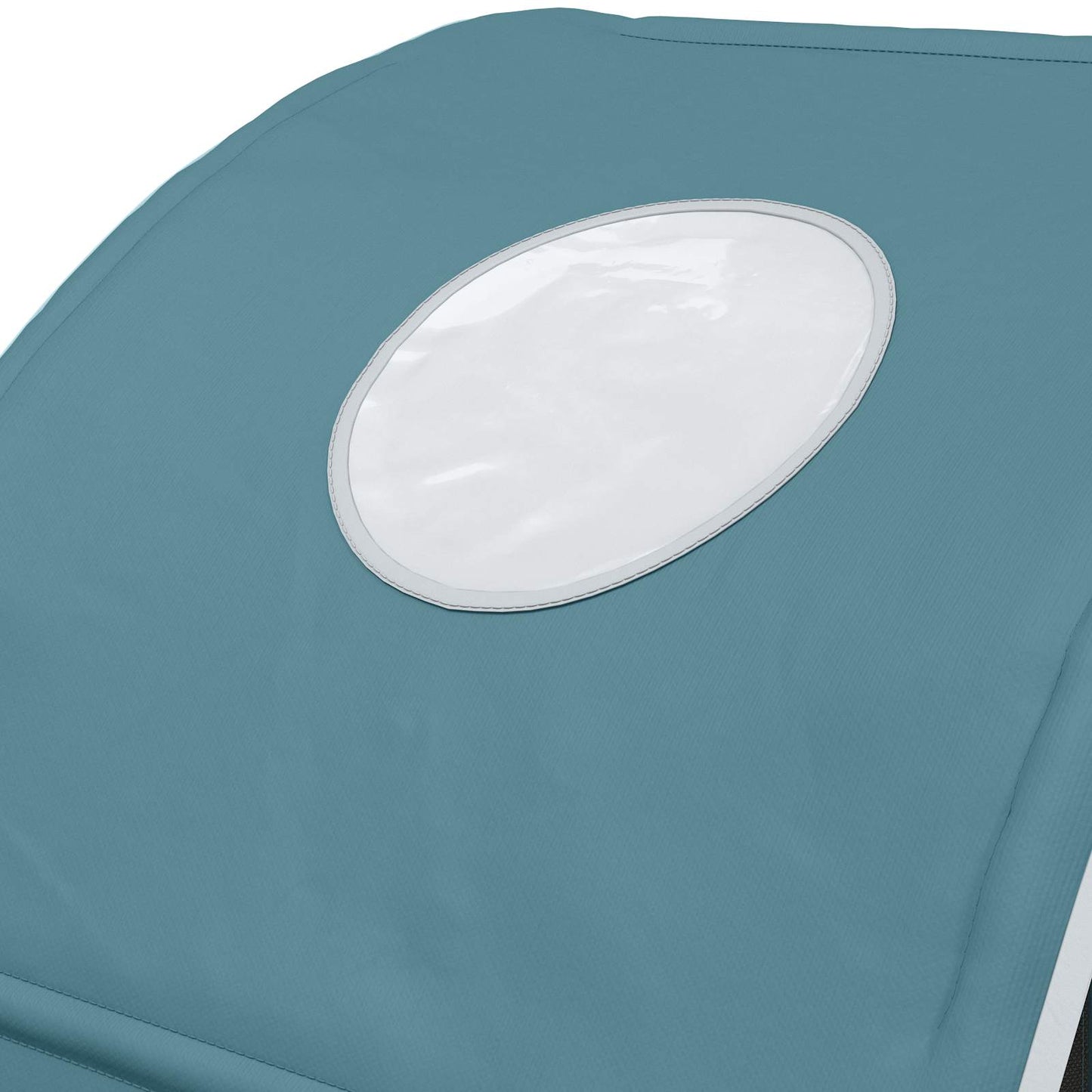Seng Tunnel 2 pcs Lyseblå 211 x 52,5 x 2 cm Polyester