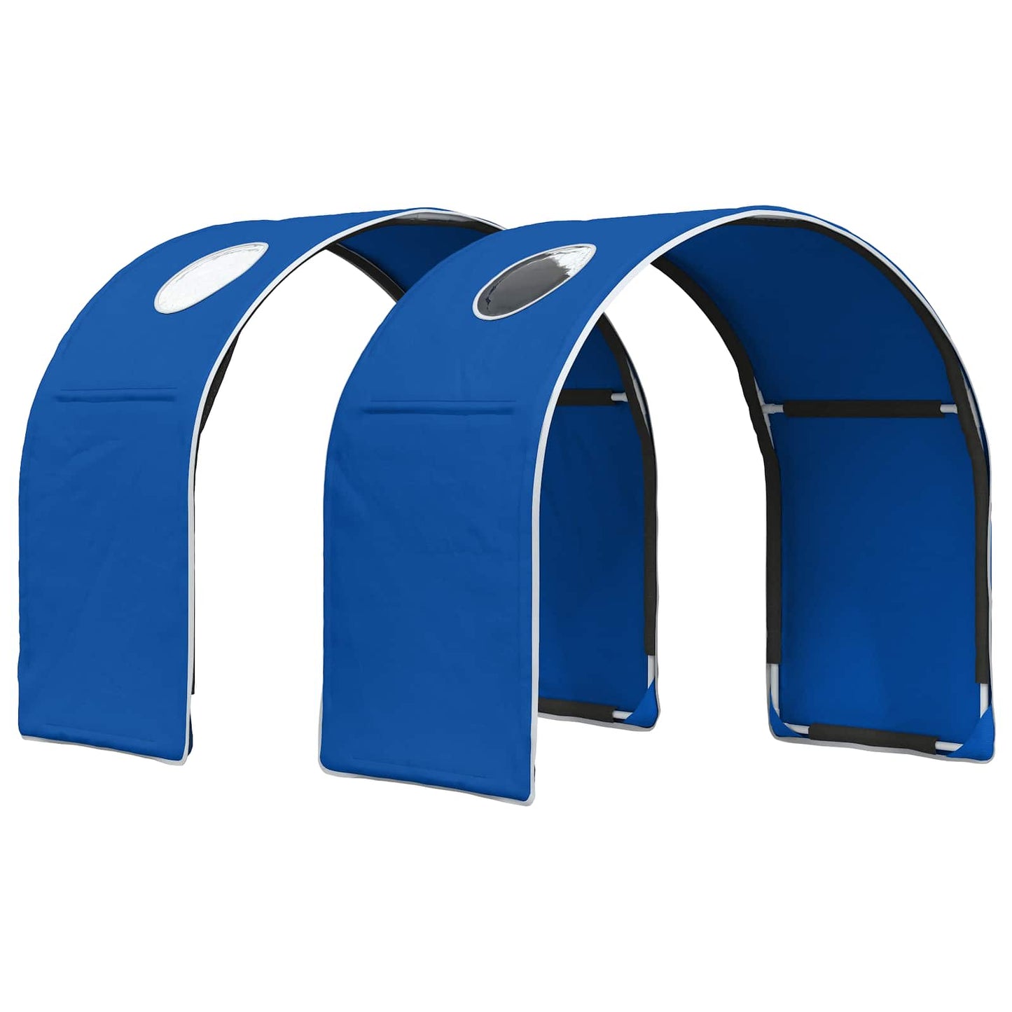 Seng Tunnel 2 pcs Blå 211 x 52,5 x 2 cm Polyester
