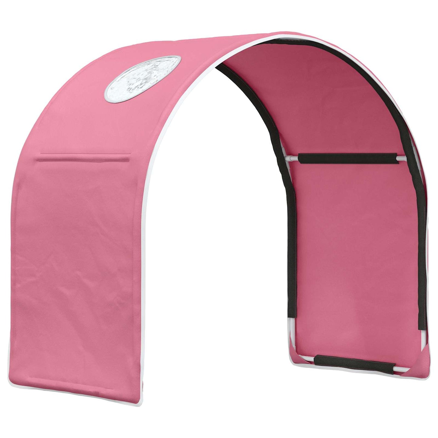 Seng Tunnel 2 pcs Lyserød 211 x 52,5 x 2 cm Polyester