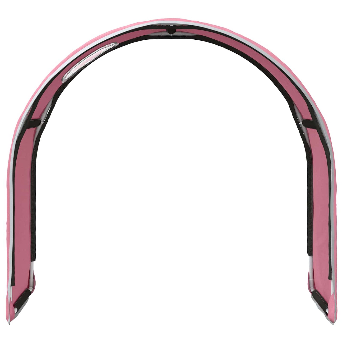 Seng Tunnel 2 pcs Lyserød 211 x 52,5 x 2 cm Polyester