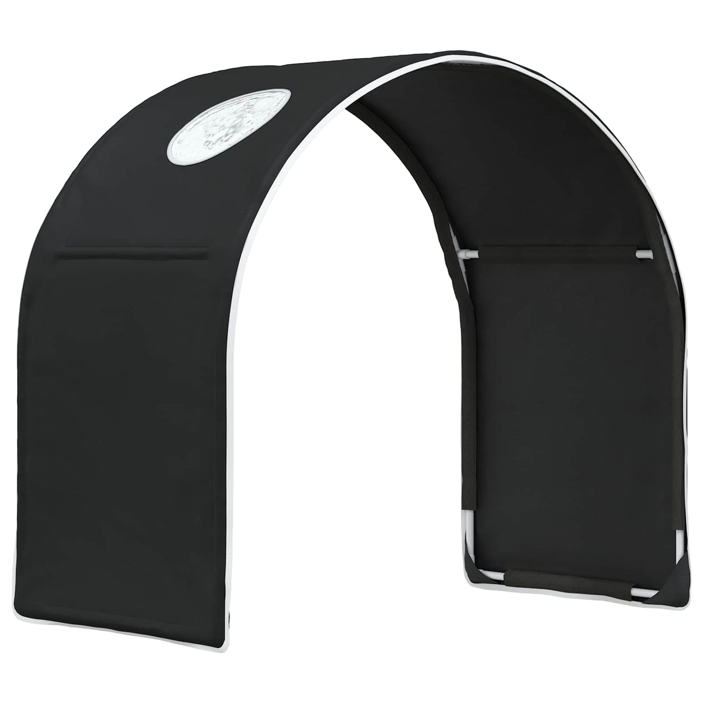 Seng Tunnel 2 pcs Sort 211 x 52,5 x 2 cm Polyester