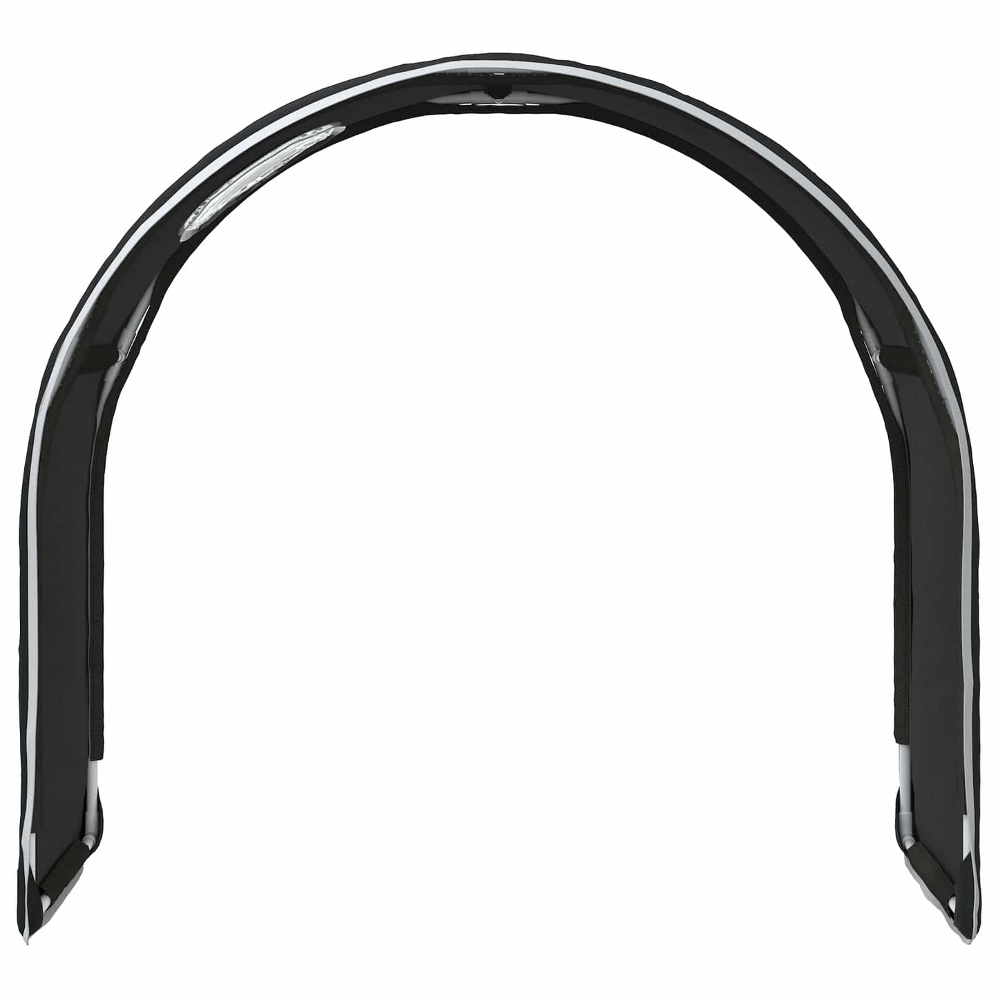 Seng Tunnel 2 pcs Sort 211 x 52,5 x 2 cm Polyester