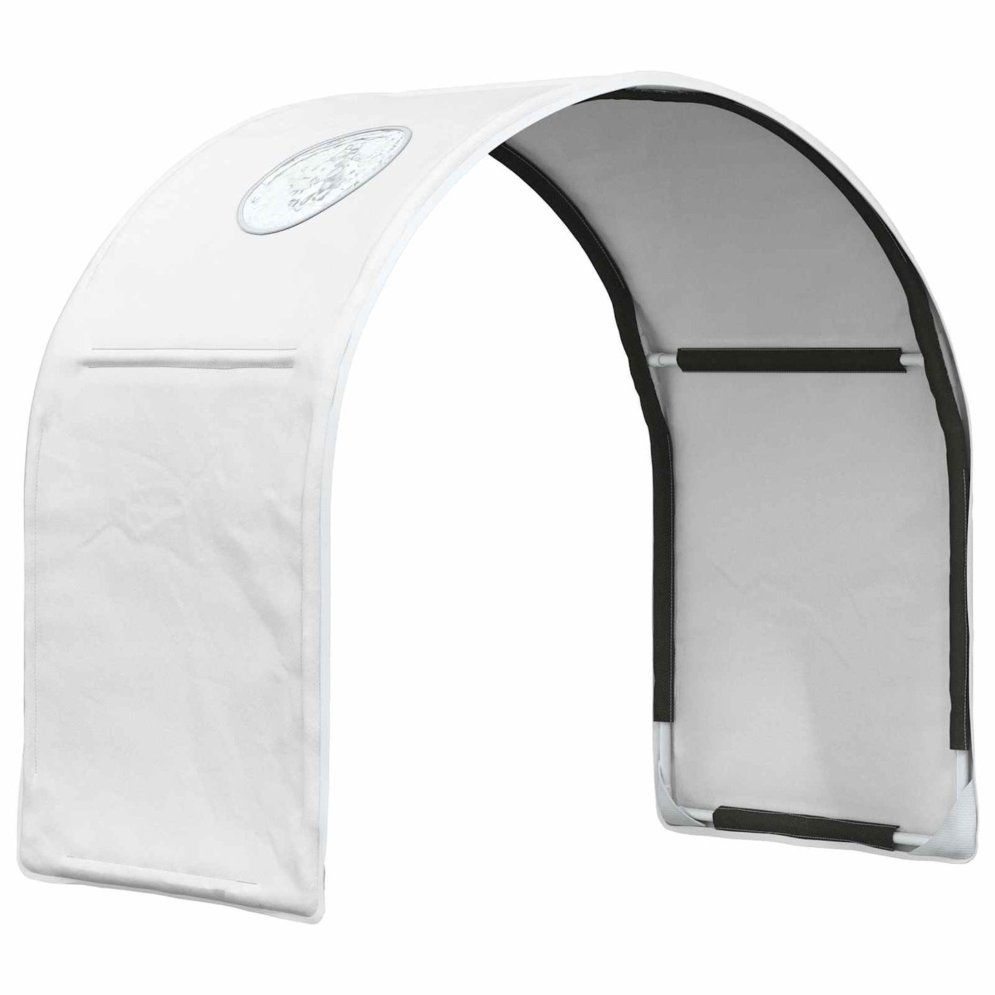 Seng Tunnel 2 pcs Hvid 211 x 52,5 x 2 cm Polyester