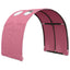 Seng Tunnel 2 pcs Lyserød 211 x 67.5 x 2 cm Polyester