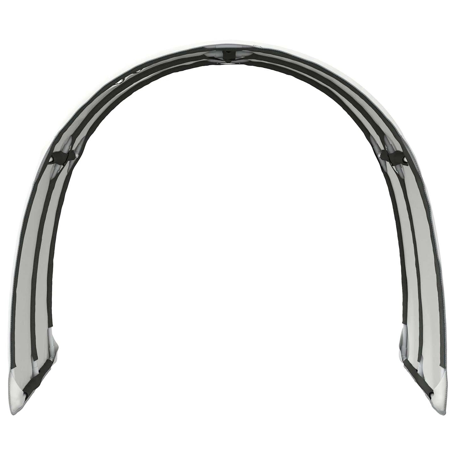 Seng Tunnel 2 pcs Hvid 211 x 67.5 x 2 cm Polyester
