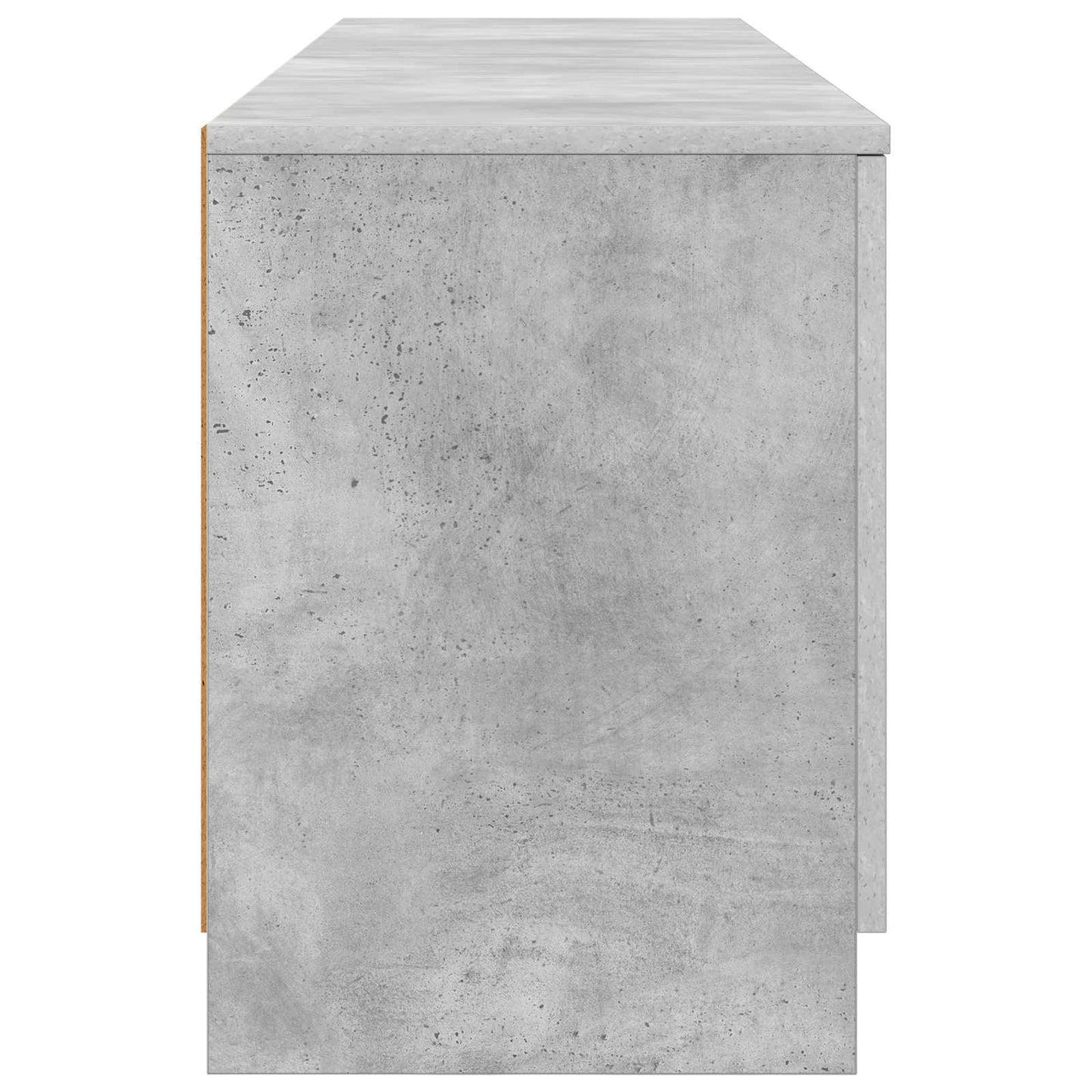 Opbevaringsskab til Køjeseng 2 stk. Betongrå 66 x 35 x 48 cm