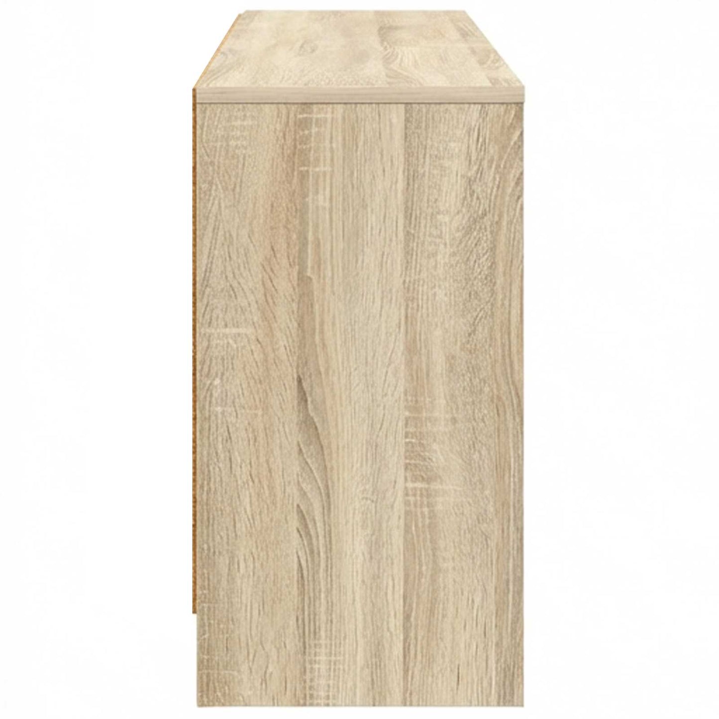 Sengeskab 2 pcs Sonoma-eg 66 x 33 x 48 cm Konstrueret træ