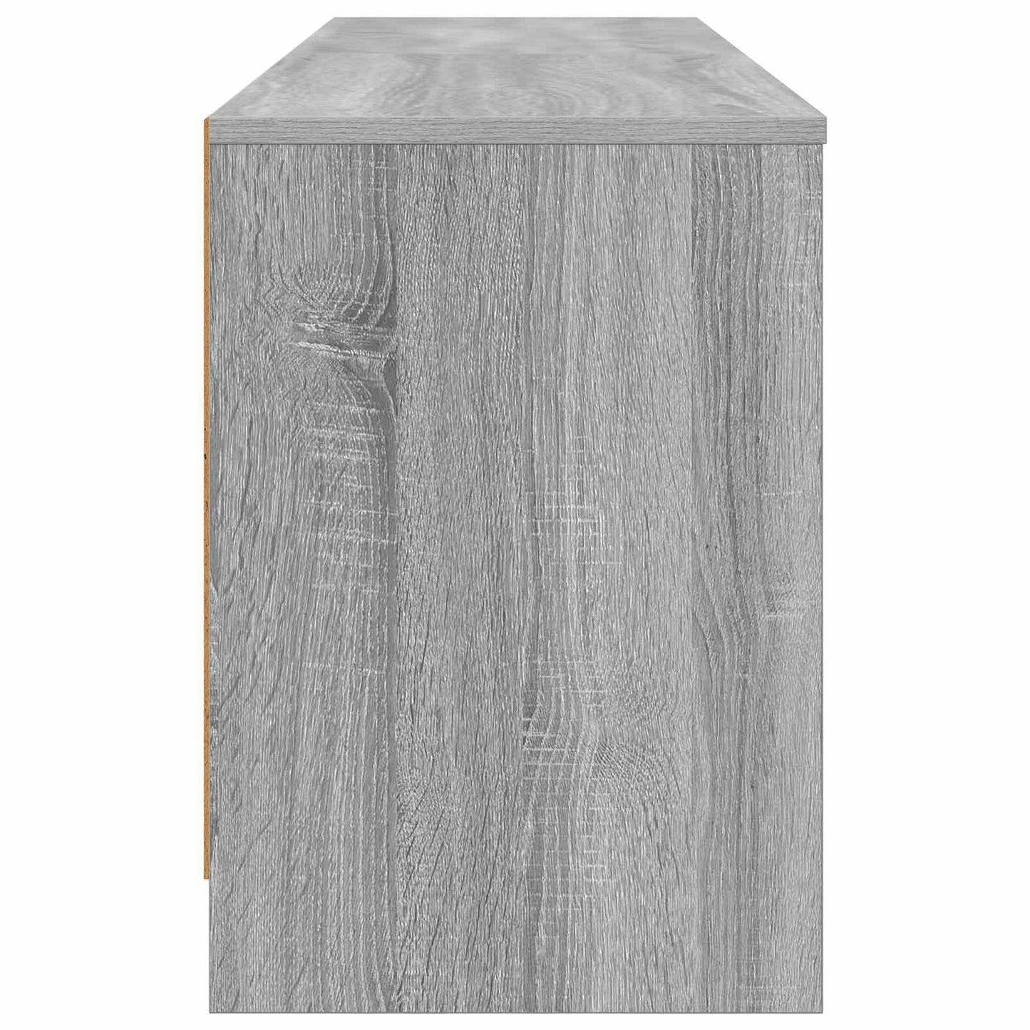 Sengeskab 2 pcs Grå Sonoma 66 x 33 x 48 cm Konstrueret træ