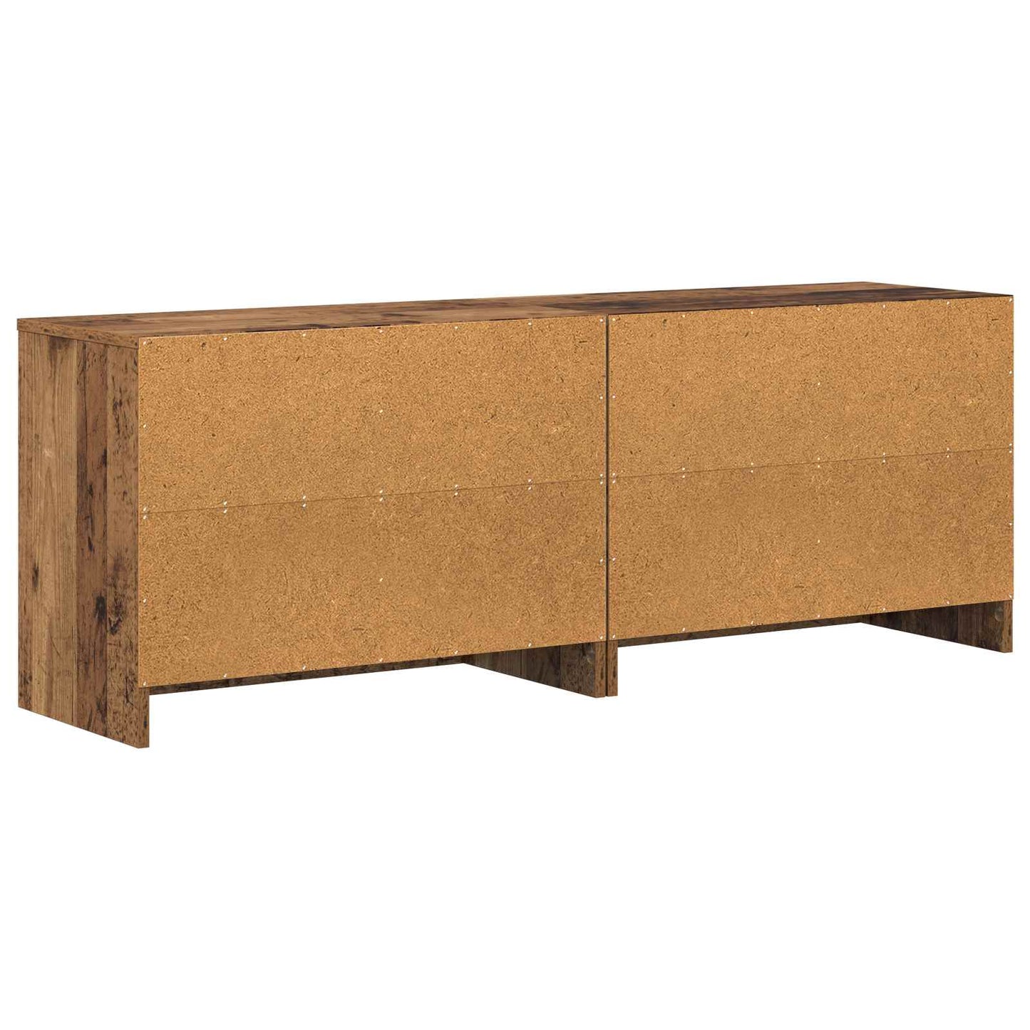 Sengeskab 2 pcs Gammelt træ 66 x 33 x 48 cm Konstrueret træ