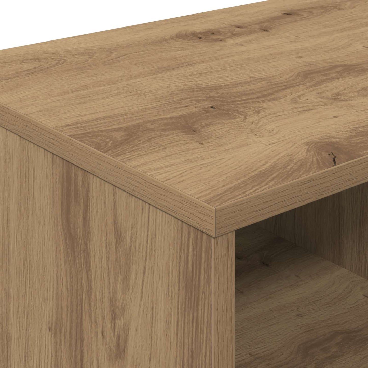 Sengeskab 2 stk. Artisan-eg 66 x 33 x 48 cm Konstrueret træ