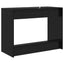 Sengebord Sort eg Konstrueret træ 100 x 45 x 75 cm