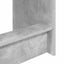 Sengebord Betongrå Konstrueret træ 100 x 45 x 75 cm