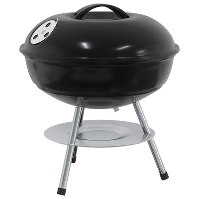 Kulgrill Sort 36,5 x 36,5 x 40 cm