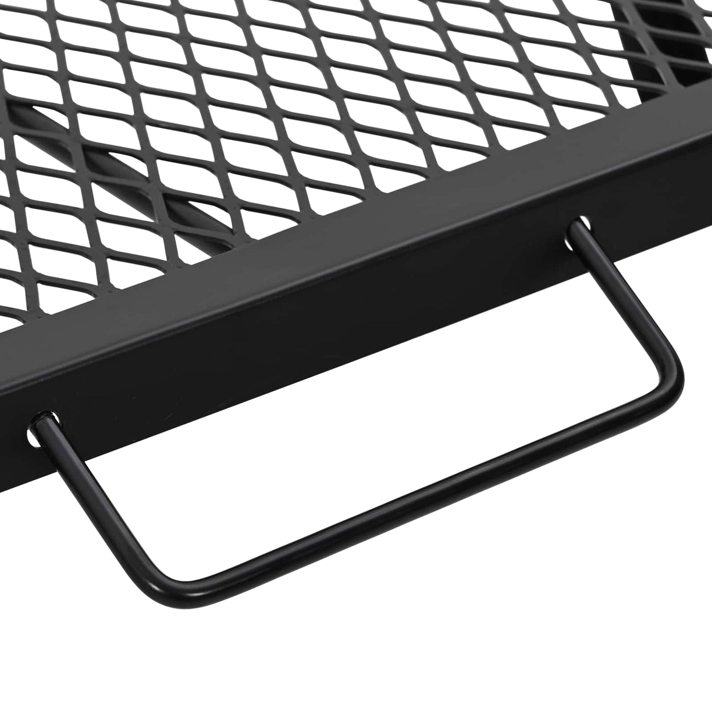 Foldbart Camping Grill Sort 58 x 31 x 2 cm Legeret Stål