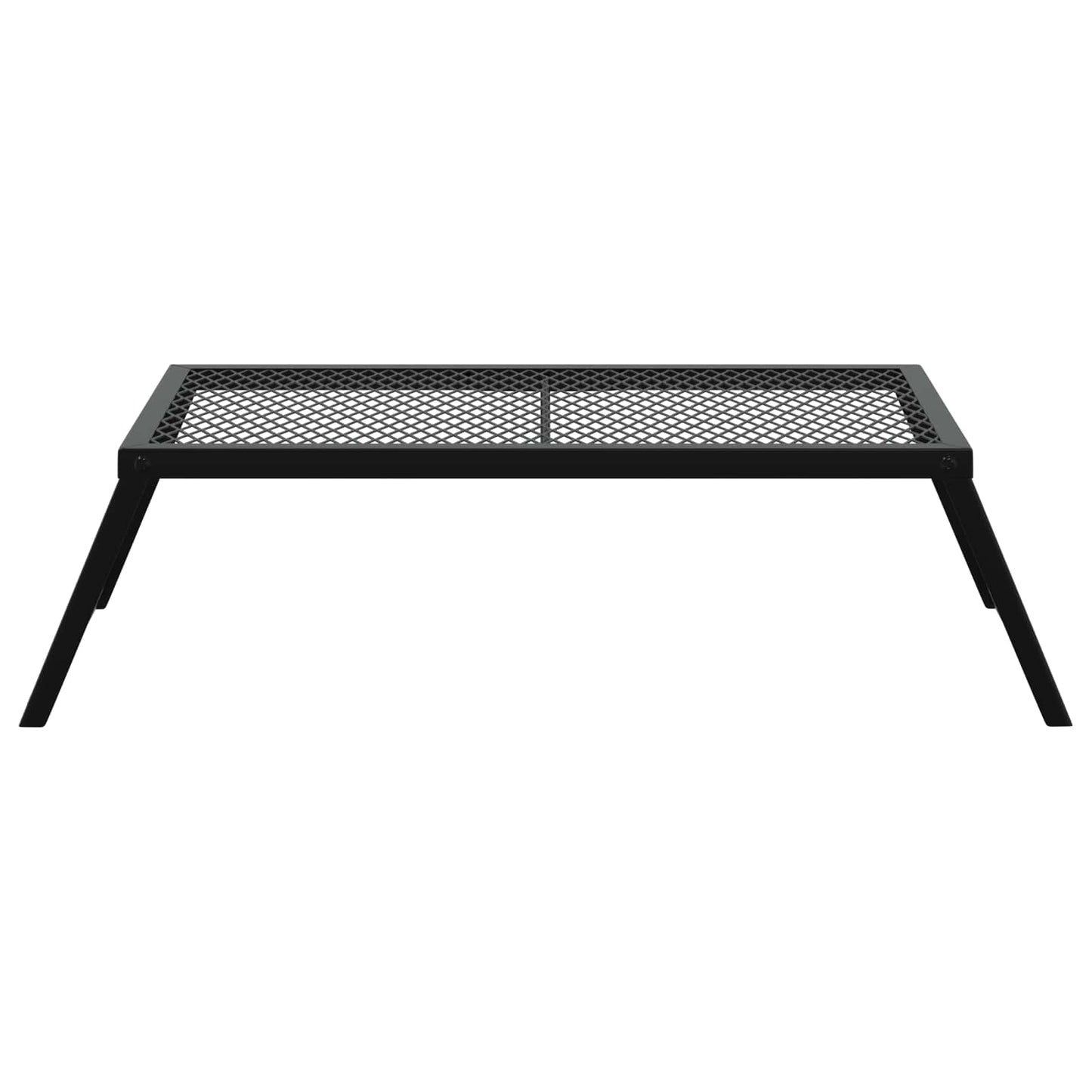 Foldbart Camping Grill Sort 58 x 31 x 2 cm Legeret Stål