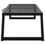 Foldbart Camping Grill Sort 58 x 31 x 2 cm Legeret Stål
