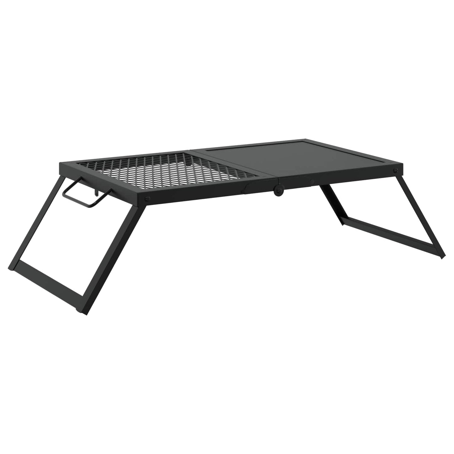 Foldbart Camping Grill Sort 31,5 x 26,5 x 4 cm Legeret Stål