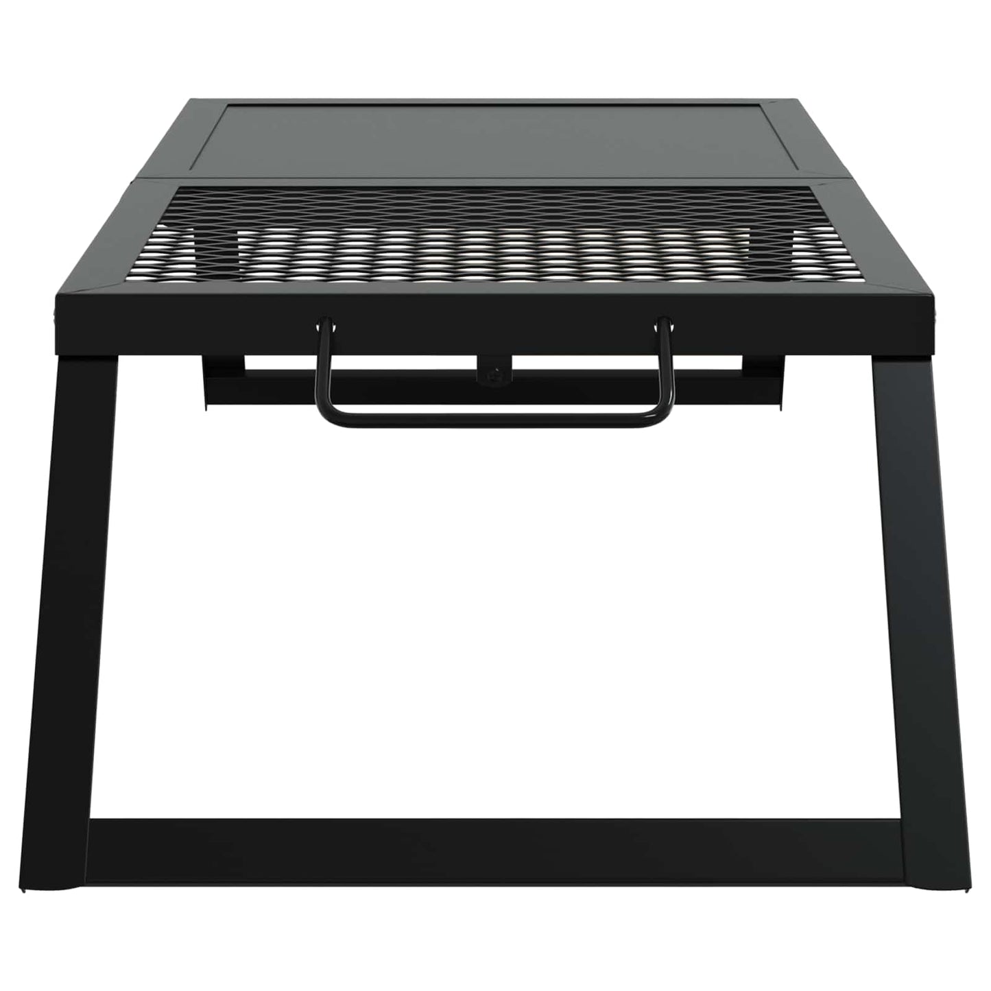Foldbart Camping Grill Sort 31,5 x 26,5 x 4 cm Legeret Stål