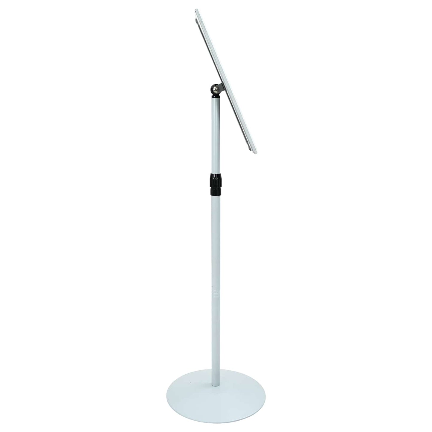 Pedestal Plakatstand Sølv 33 x 33 x 126 cm PVC og Stål