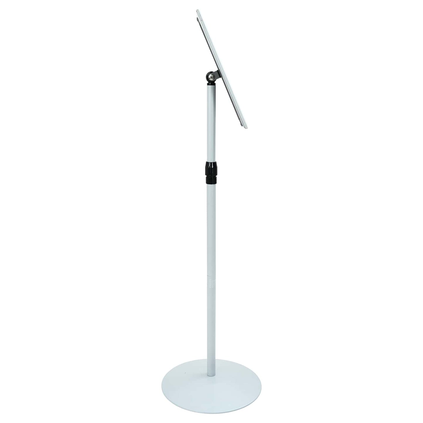Pedestal Plakatstand Sølv 33 x 33 x 123 cm PVC og Stål