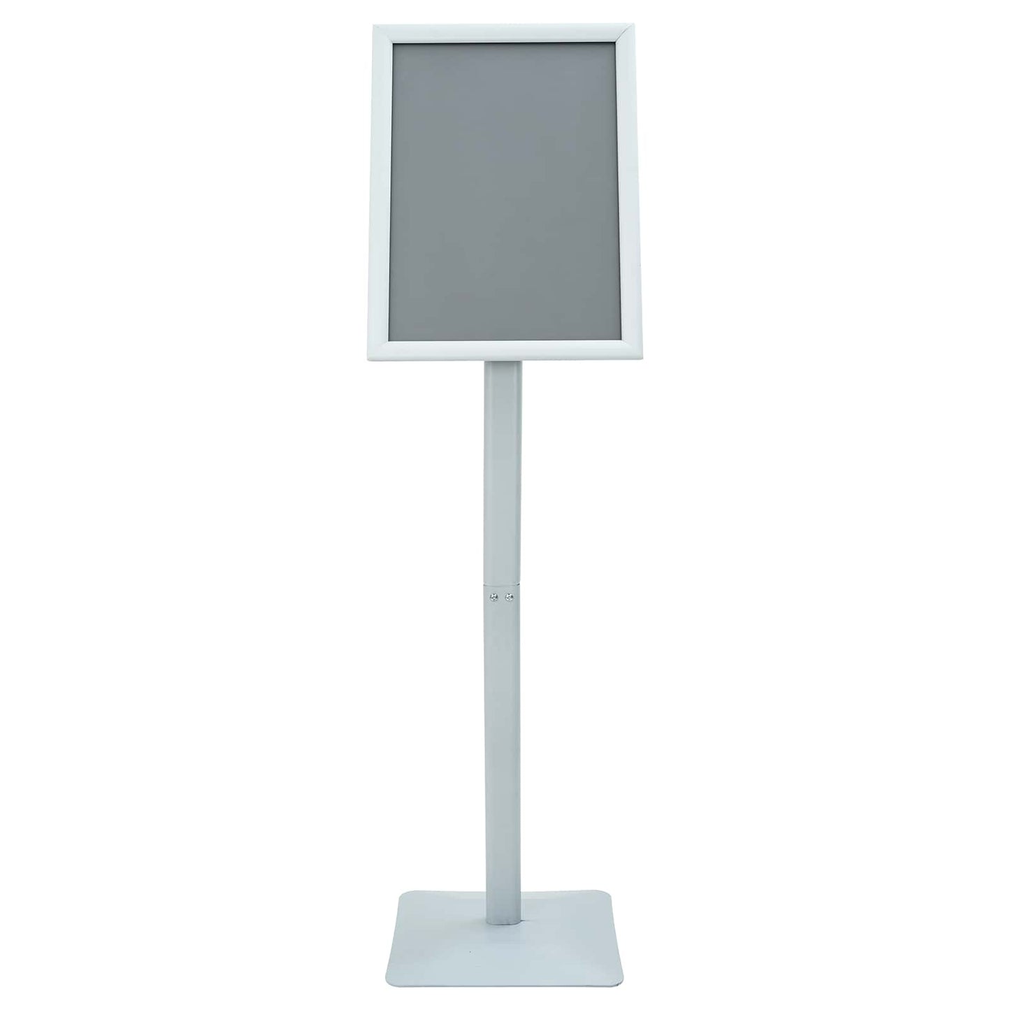 Pedestal Plakatstand Sølv 32,5 x 27 x 126 cm Støbejern
