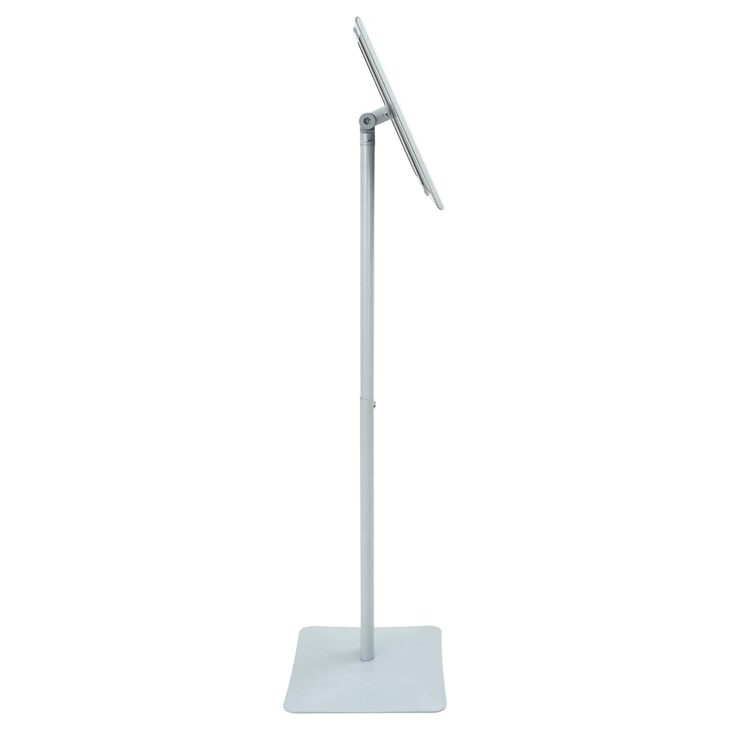 Pedestal Plakatstand Sølv 32,5 x 27 x 126 cm Støbejern