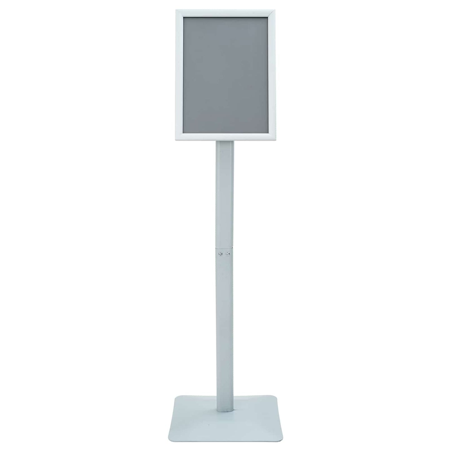 Pedestal Plakatstand Sølv 32 x 27 x 119 cm Støbejern