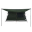 Familietelt med tag Army Grøn 320 x 210 x 180 cm Polyester
