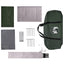 Familietelt med tag Army Grøn 380 x 260 x 190 cm Polyester