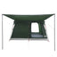 Familietelt med tag Army Grøn 380 x 260 x 190 cm Polyester