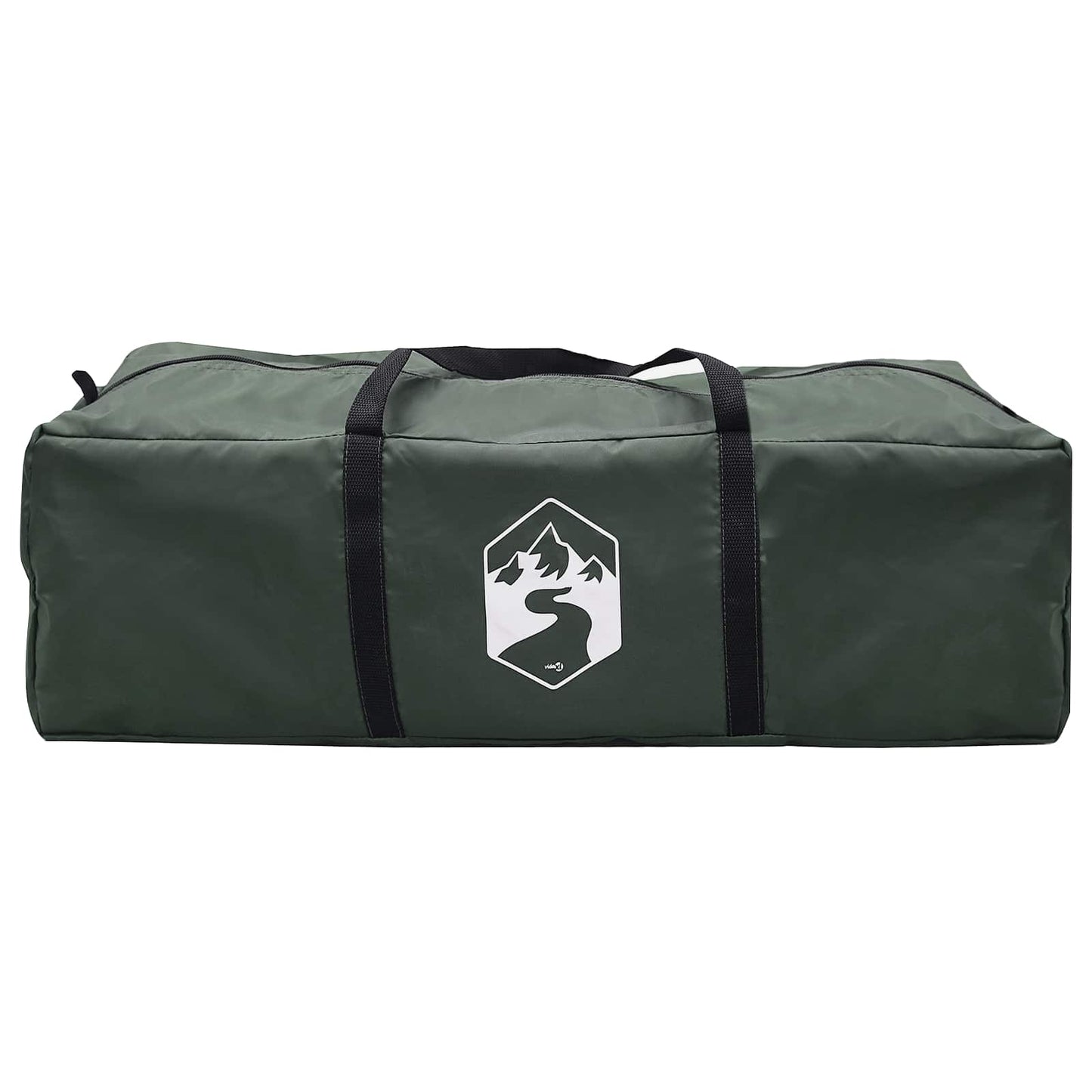 Familietelt Army Grøn 420 x 305 x 200 cm Polyester og Stål