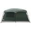 Familietelt Army Grøn 420 x 305 x 200 cm Polyester og Stål