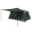 Familietelt Army Grøn 500 x 400 x 230 cm Polyester og Stål