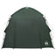 Hyttetelt med tag Army Grøn 210 x 210 x 138 cm Polyester