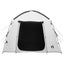 Hyttetelt med tag Hvid Blackout 210 x 210 x 138 cm Polyester