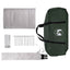 Hyttetelt med tag Army Grøn 300 x 210 x 156 cm Polyester