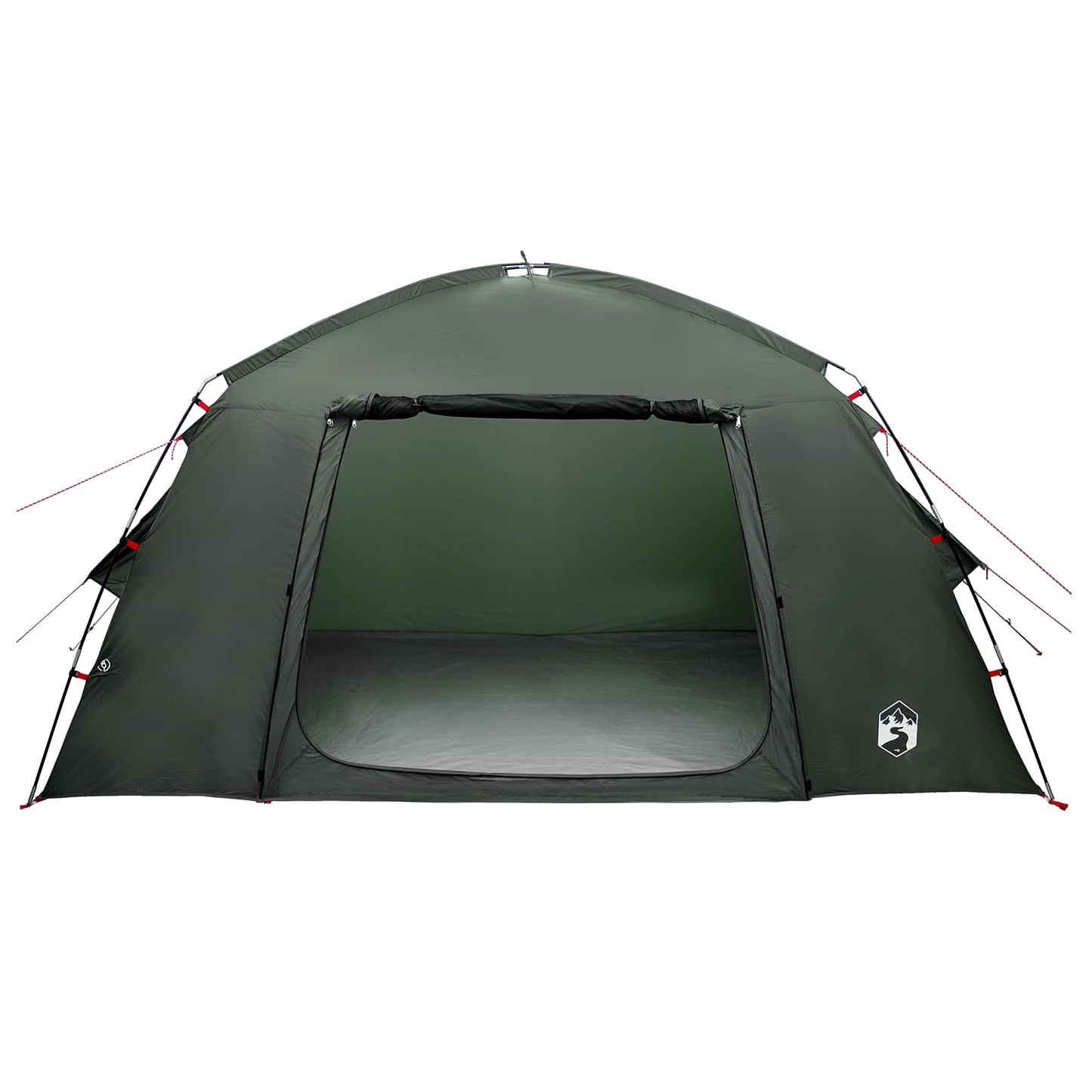 Hyttetelt med tag Army Grøn 300 x 210 x 156 cm Polyester