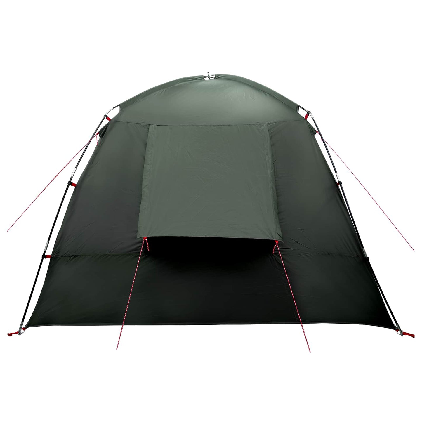 Hyttetelt med tag Army Grøn 300 x 210 x 156 cm Polyester