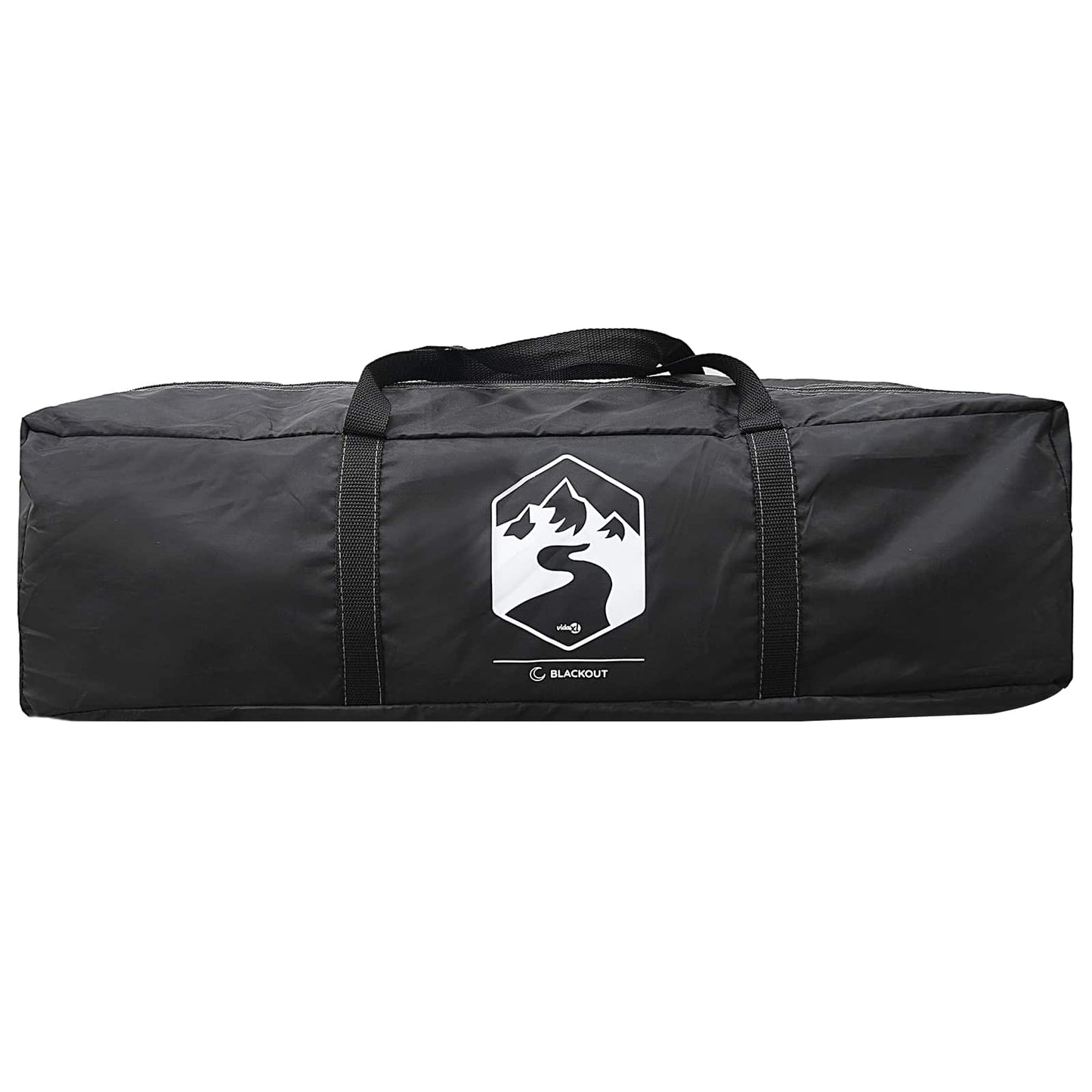 Hyttetelt med tag Hvid Blackout 300 x 210 x 156 cm Polyester