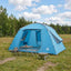 Hyttetelt med tag Blå 400 x 210 x 180 cm Polyester
