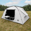 Hyttetelt med tag Hvid Blackout 400 x 210 x 180 cm Polyester