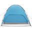 Camping telt med regnslag vandafvisende Blå 310 x 245 x 160 cm