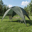 Camping telt med regnslag vandafvisende Kuppel Army Grøn