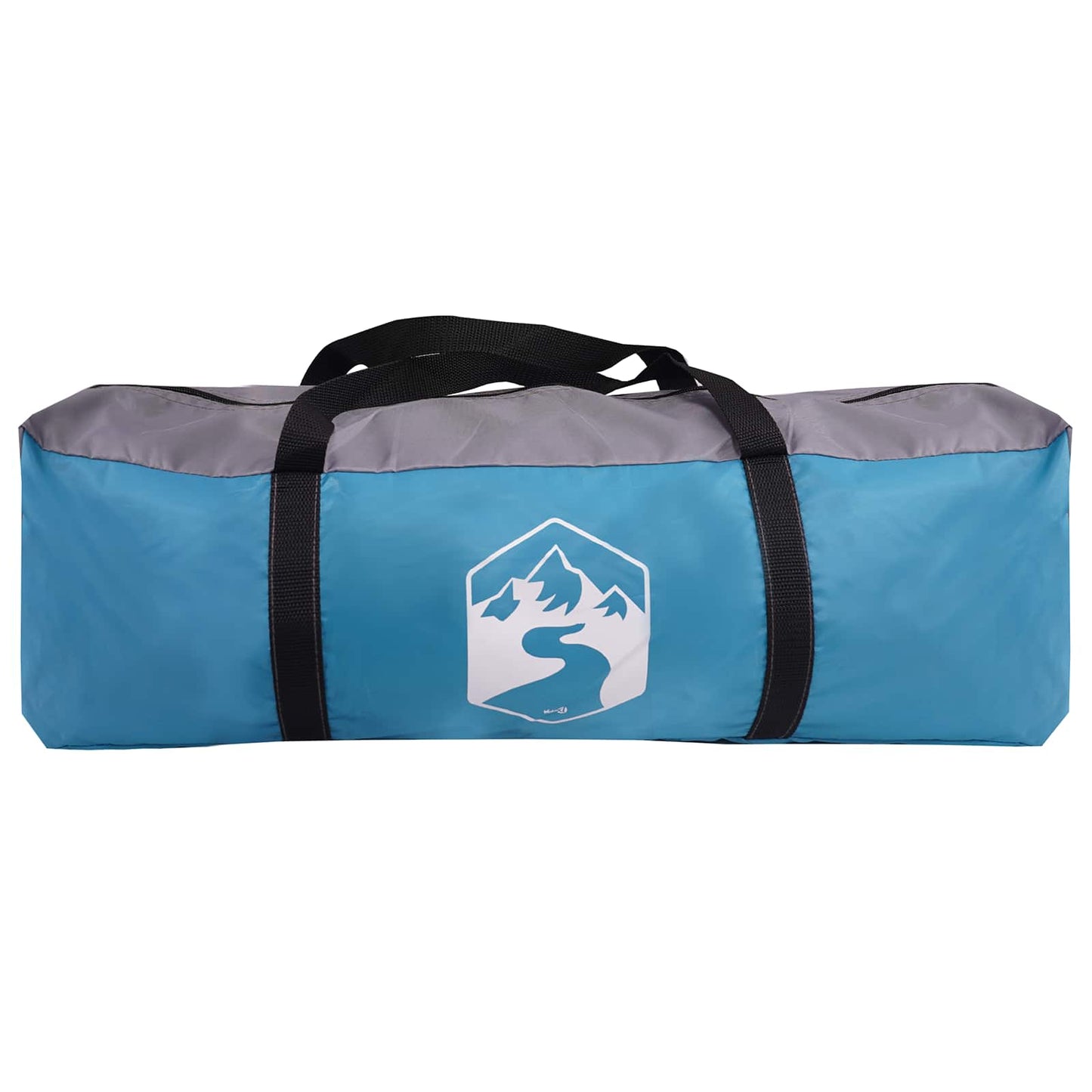 Camping telt med regnslag vandafvisende Blå 360 x 245 x 185 cm