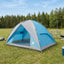 Camping telt med regnslag vandafvisende Blå 360 x 245 x 185 cm