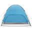 Camping telt med regnslag vandafvisende Blå 360 x 245 x 185 cm