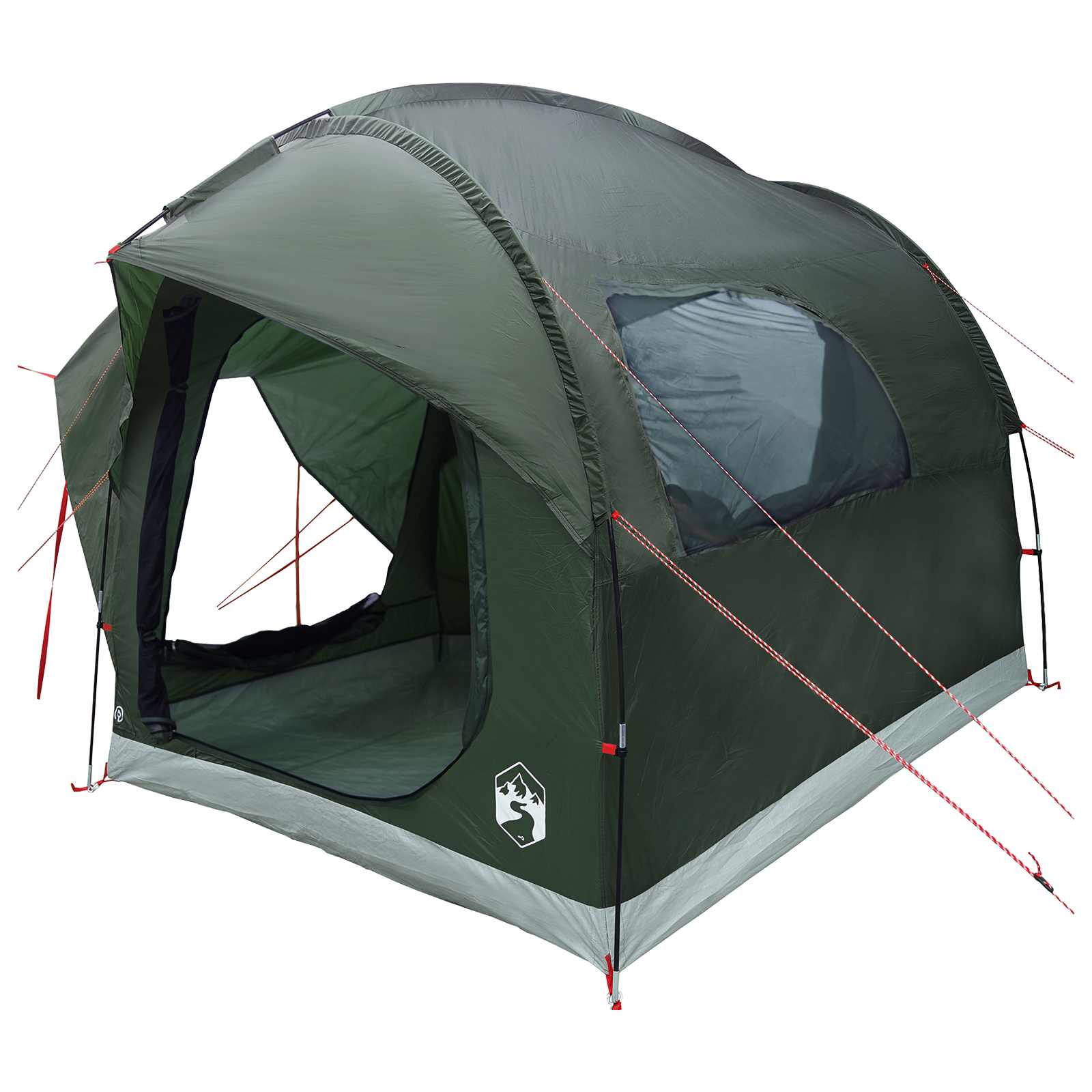 Bil Telt med tag Army Grøn 239 x 210 x 210 cm Polyester og Stål