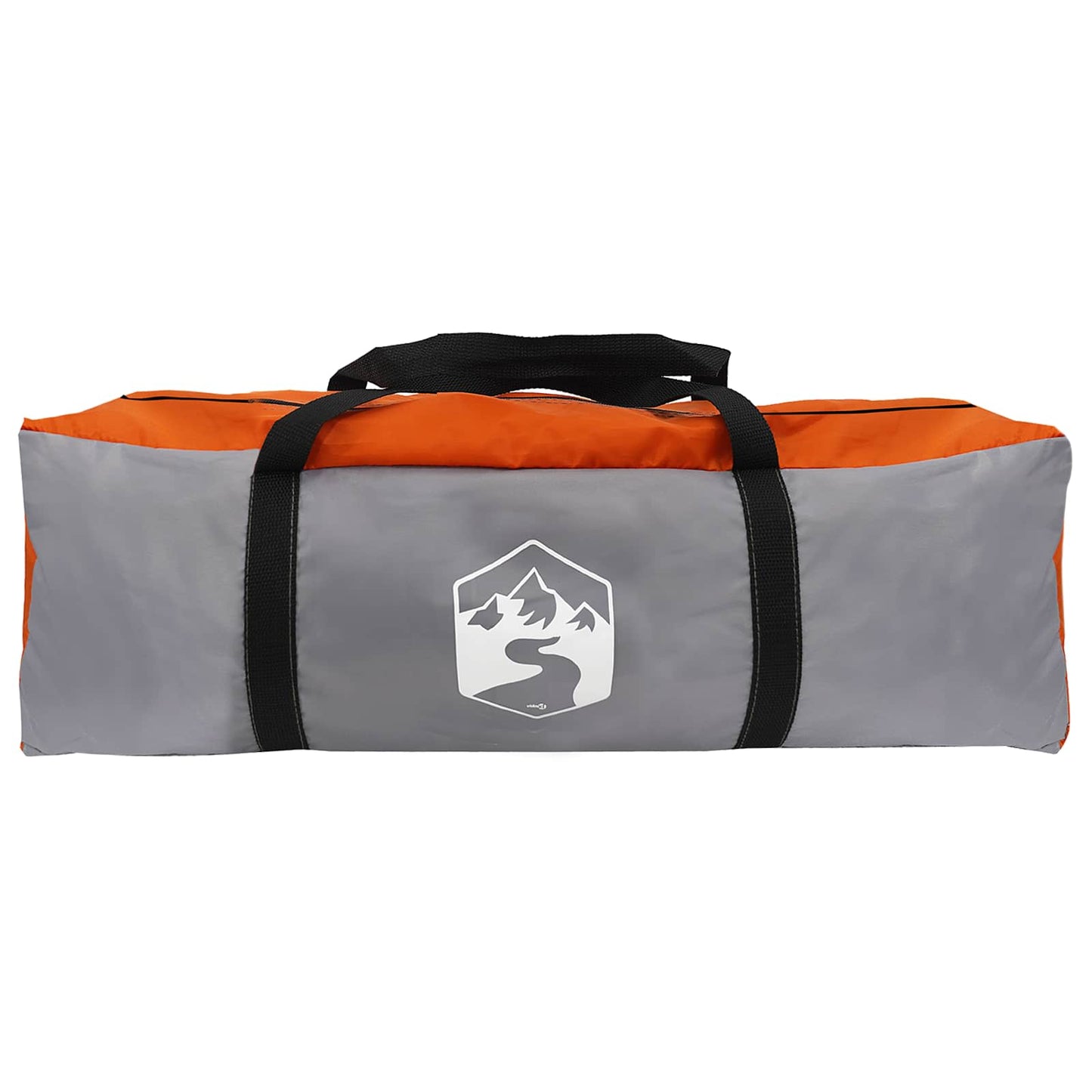 Bil Telt med tag Grå og orange 350 x 250 cm Polyester og Stål