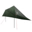 Fartøjs Markise Army grøn 518 x 580 x 215 cm Polyester og Stål