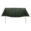 Fartøjs Markise Army grøn 518 x 580 x 215 cm Polyester og Stål